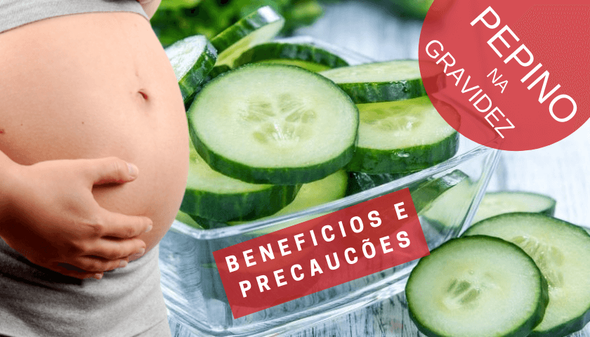 alimentação saudavel na gravidez. pepino