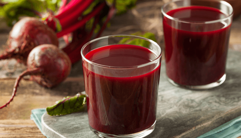 Sucos bom para anemia na gravidez, suco de beterraba