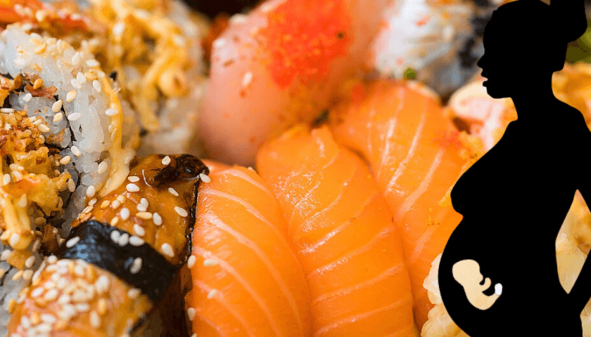 gravida pode comer comida japonêsa