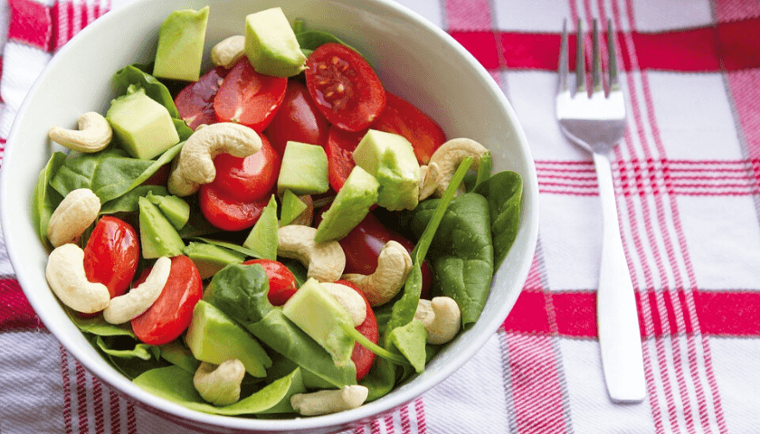 dicas de alimentação saudável, saladas