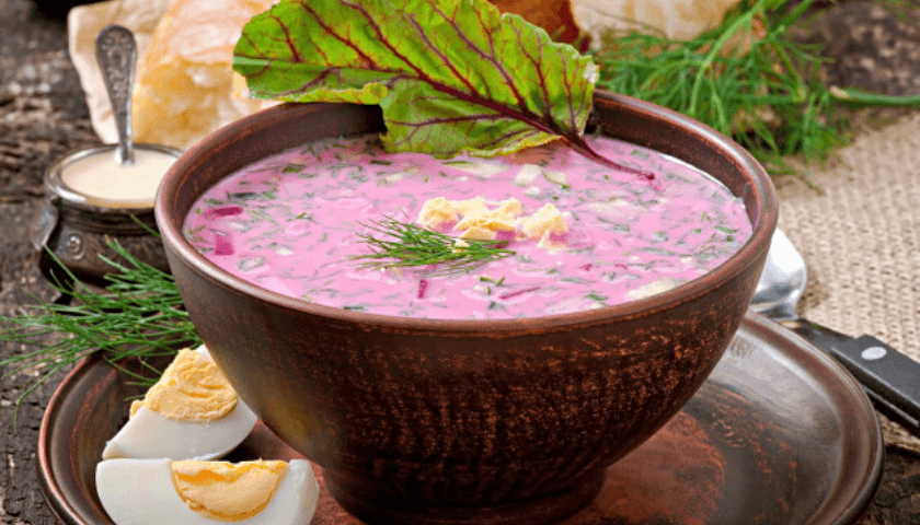 Sopa de beterraba