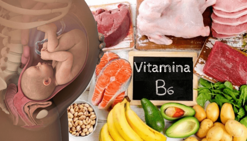 Vitamina B6 na sua dieta na gravidez