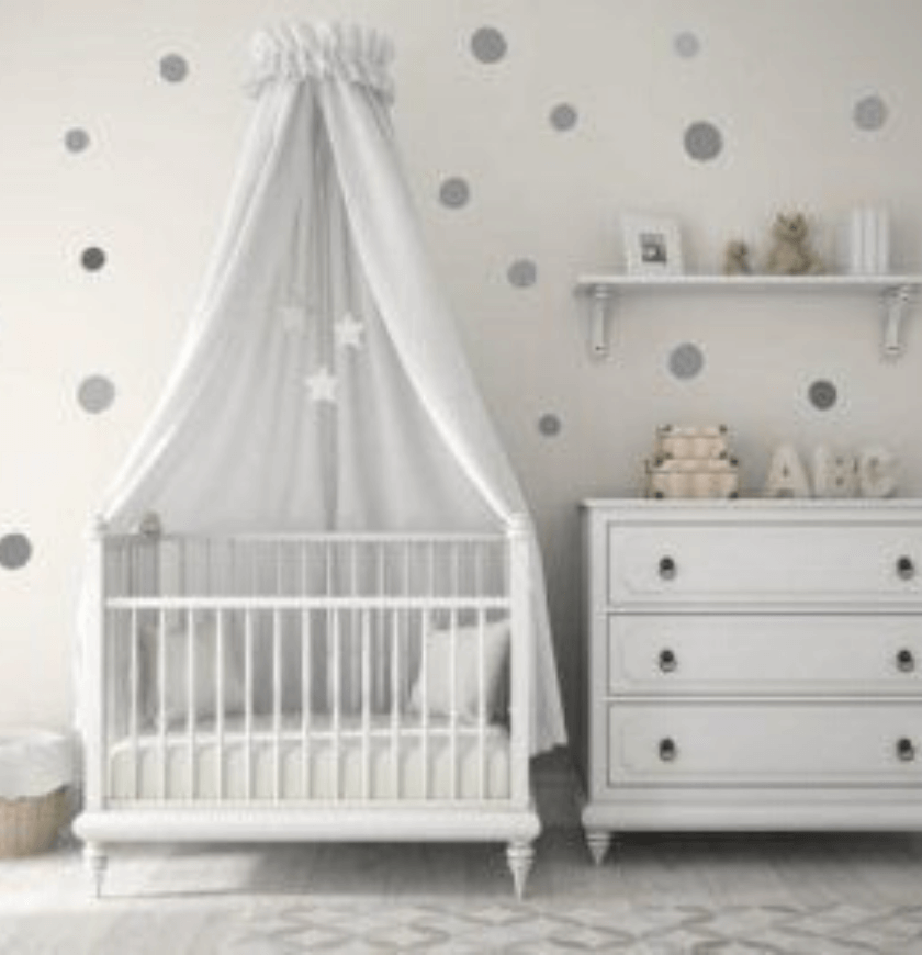 berço e cômoda de bebê modelos para Decoração do quarto de bebê