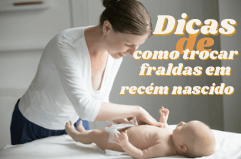 omo colocar fralda no bebê recem nascido