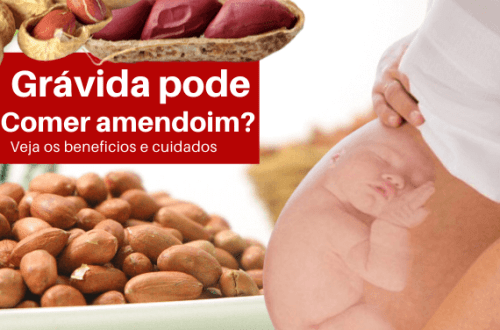 Gravida pode comer amendoim