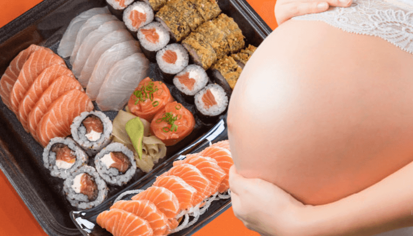 gravida pode comer comida japonêsa