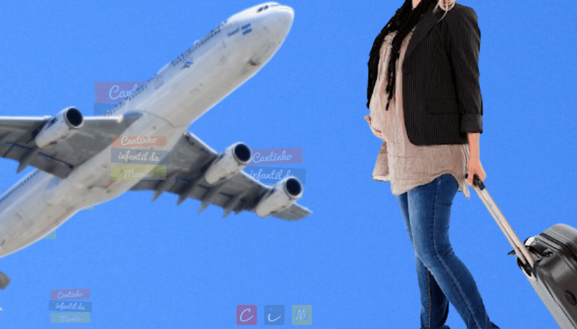 viajar de aviao gravida