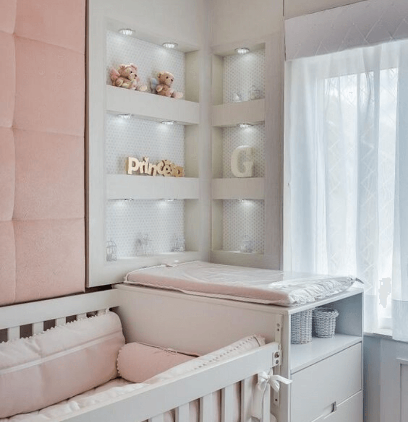 iluminação de quarto infantil