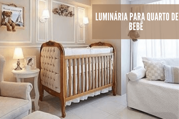 Luminária para quarto de bebê