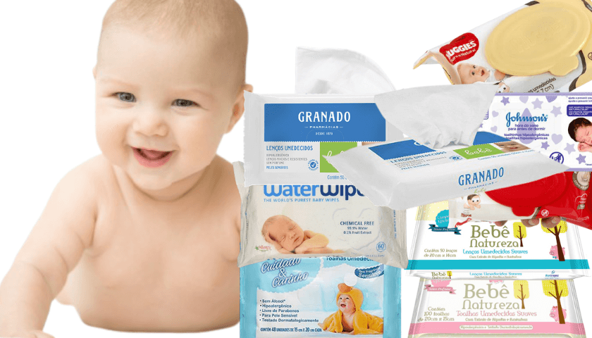 Os 10 melhores lenços umedecidos para seu bebê 