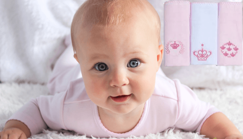 Pano de boca, cuidados para a higiene do bebê