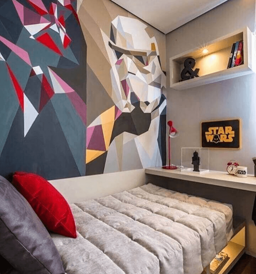 quarto de adolescente masculino