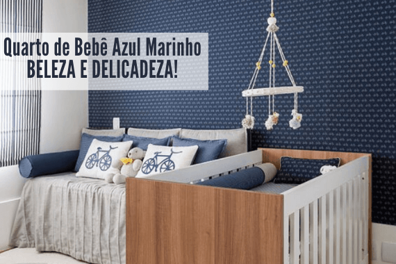 decoracao quarto de bebe azul marinho