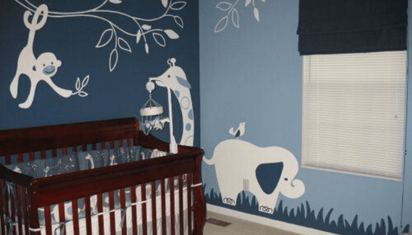 quarto de bebe safari azul, dicas de decoração