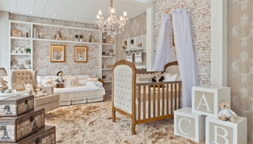 Quarto de bebê de luxo decoração e dicas