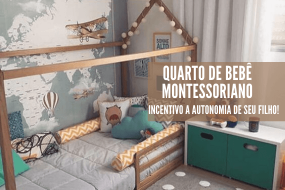 quarto de bebê montessoriano