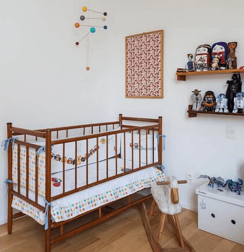 decoração de quarto de bebe simples