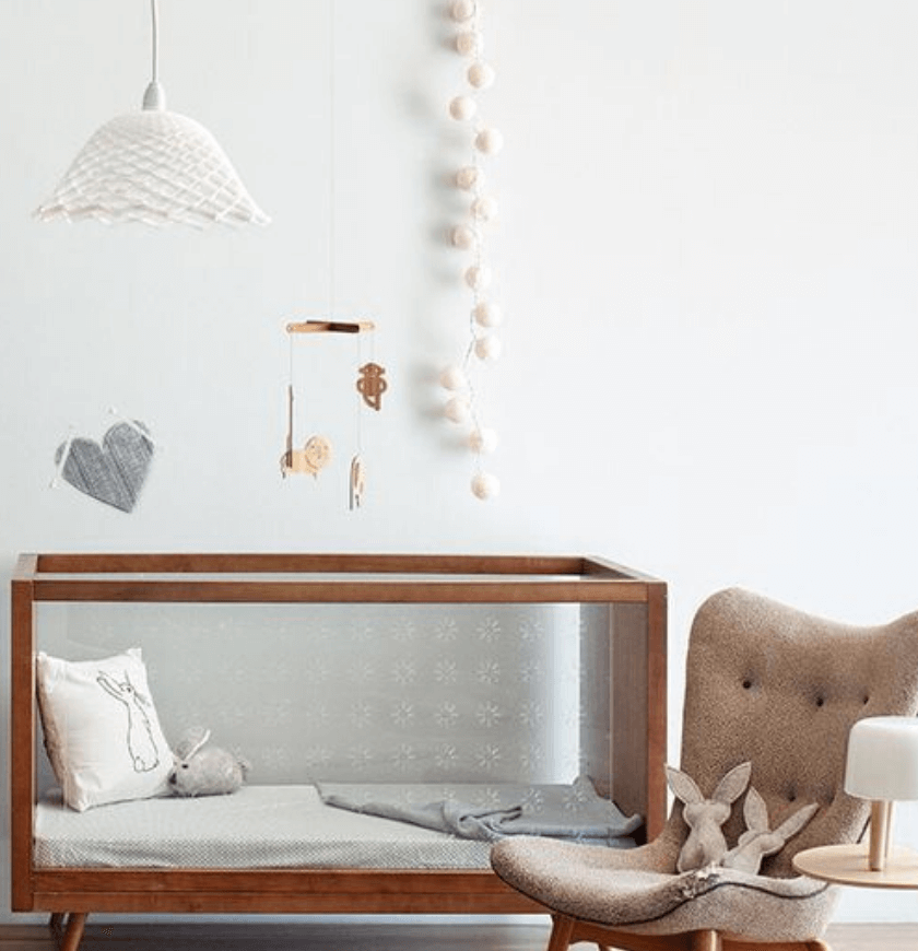 decoração de quarto de bebe simples