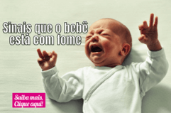 Sinais de fome no bebe