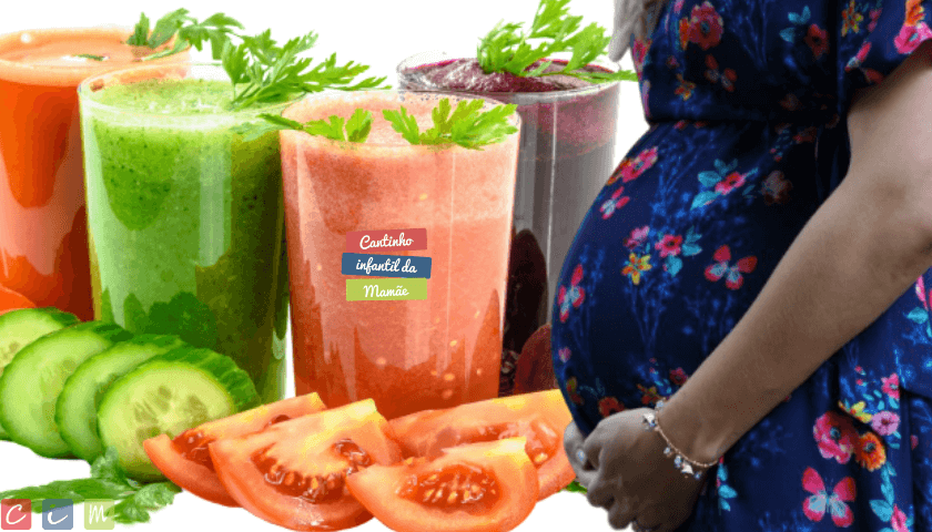 sucos para gestantes receitas